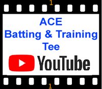 you tube ace batting and training tee video